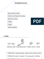 UNIT II & III (Casting - Forming - Sheet Metal)