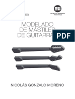Modelado de Mástiles de Guitarras: Nicolás Gonzalo Moreno