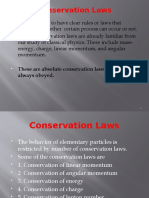 Conservation Laws Explained in Quantum Physics