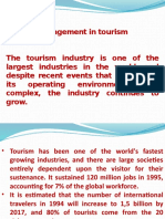 Quality Management in Tourism