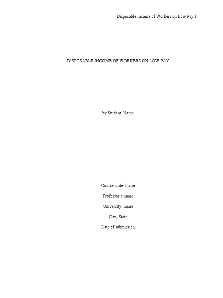 Impact of Raising Minimum Wage on Workers | PDF | Minimum Wage | Labour ...