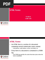 HTML Forms: Pat Morin COMP 2405