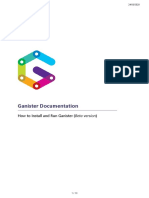 Ganister Documentation: How To Install and Run Ganister (Beta Version)