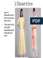 W Has All The Types of Silhouettes That A Kurti Must Posses Infact More. - They Have A-Line, H-Line, Bell Silhouette, Sheath Silhouette and More