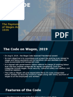 Payment of Wages