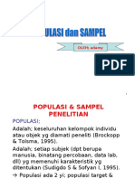 Populasi & Sampel