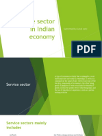 Service Sector in Indian Economy