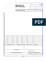 Turbine Operating Procedure