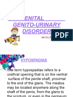 Congenital Genitourinary