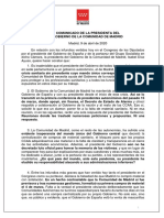 Isabel Díaz Ayuso Carga Contra Pedro Sánchez Por Sus Críticas Ayer en El Pleno.