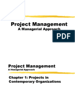 Ch1 Projects in Contemporary Organizations