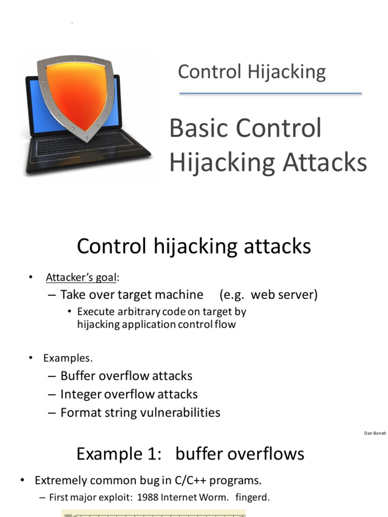 Basic Control Hijacking Attacks | PDF | Computer Security Exploits ...
