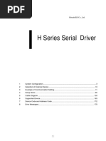 H Series Serial Driver