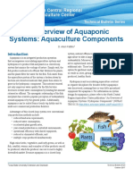 Aquaponics Systems: Fish Tank Design and Water Quality