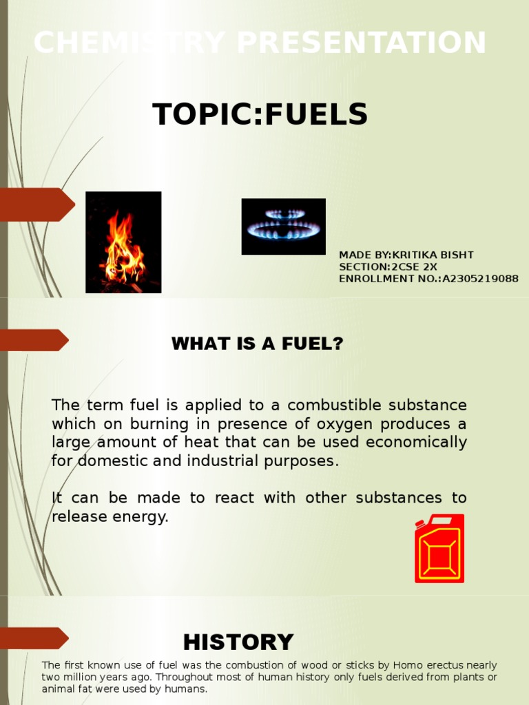 CHEMISTRY PDF Alternative Fuel Fuels