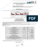 Declaratie de Performanta Gemini Poduri 4 MM