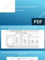 2.4 Analisa Ayak Agregat Kasar