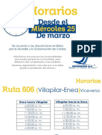 Horarios Socobuses S.A PDF