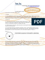 Septic Tank 3500 Gallon Mid-Seam Specifications