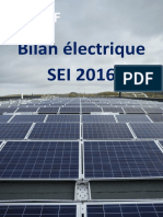 Bilan Electrique Sei 2016