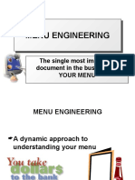 Menu Engineering