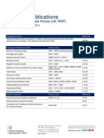 Charts & Publications: Recommended Retail Prices (UK RRP)