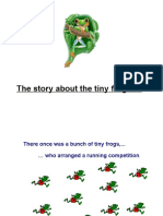 Frog Story - Be Possitive, I Can Do This