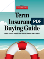 Term Insurance Buying Guide PDF