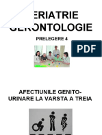 GERIATRIE GERONTOLOGIE- curs 4 urinare