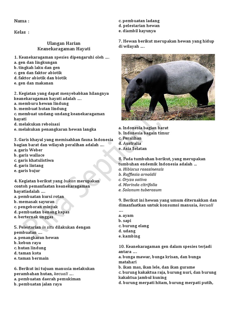 Uh Keanekaragaman Hayati