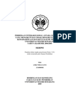 Download Perbedaan Interaksi Sosial Antara Mahasiswa s1 by adee13 SN45584308 doc pdf