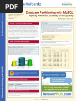 Database Partitioning With MySQL