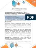 Guía Actividades y Rúbrica Evaluación Tarea 1 Reconocer Características y Entornos