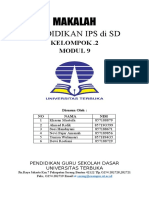 MAKALALAH MODUL 9 MODEL MODEL PEMBELAJARAN IPS Di SD