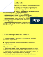 Unidad 5 Apóstrofe XXI - Categorías Gramaticales - El Sintagma Verbal