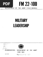 Department of The Army Field Manual