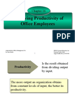 Improving Productivity of Office Employees