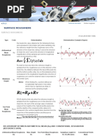 Surface Roughness: Rz, Ra, Rmax Explained | PDF | Wavelength | Surface ...
