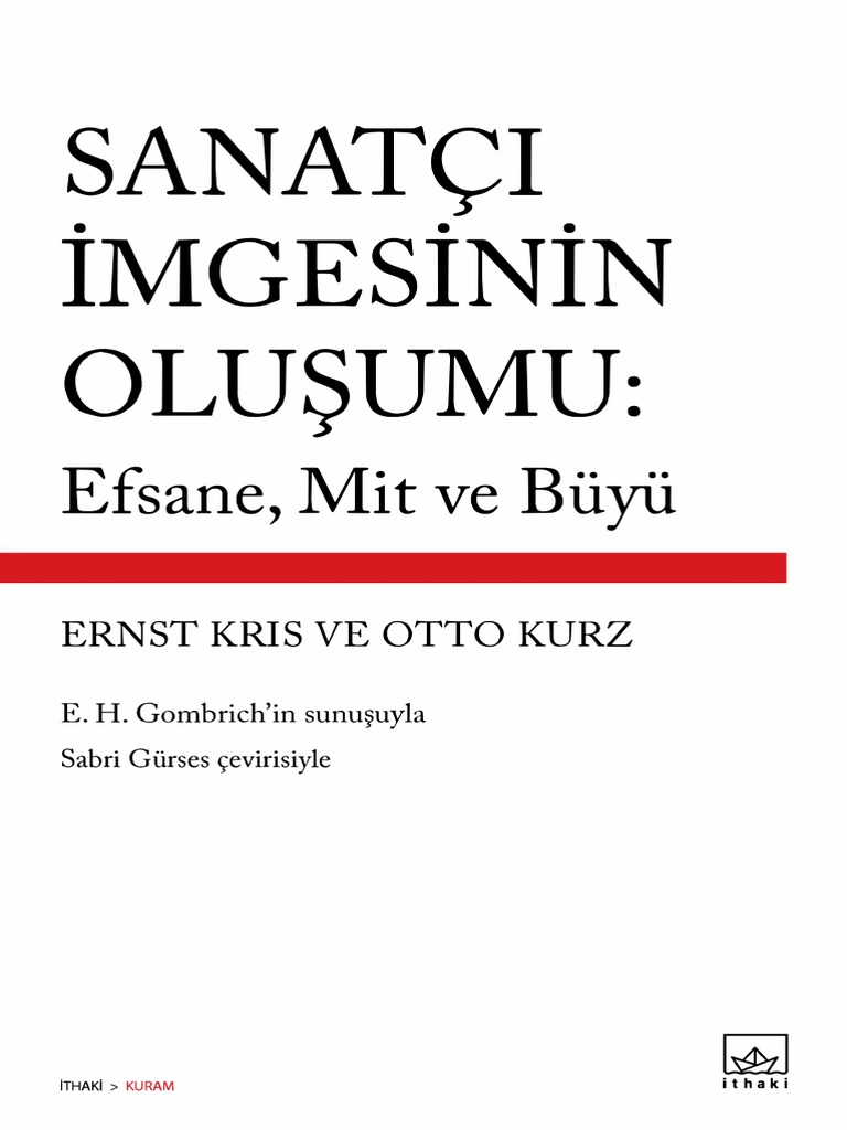 sanatci imgesinin olusumu otto kurz ernst kris pdf