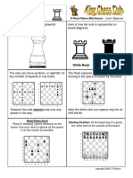 A Piecetakers Mini-Lesson Level: Beginner: White Rook Black Rook