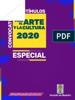 Convocatoria Especial Línea Reconocimientos Músicos Populares