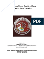 Dokumen Pembuatan Nomer Registrasi Kelompok Kesenian