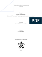 Actividad 2 Evidencia No6 Logística para La Distribución de Un Producto