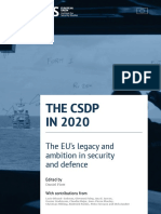 CSDP in 2020