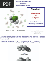 Reactions of Alkynes: 4 Edition Paula Yurkanis Bruice