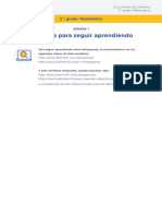Recursos para Seguir Aprendiendo 2do PDF