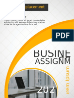 Business Assignment Cover Page 4