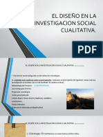 El Diseño en La Investigacion Social Cualitativa