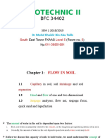 Chapter 1.1 - Flow in Soil