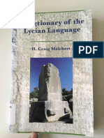 Melchert, 2004, A Dictionary of The Lycian Language